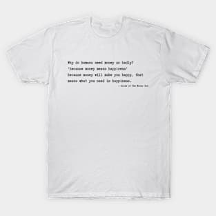 Bride of the water god Quotes T-Shirt